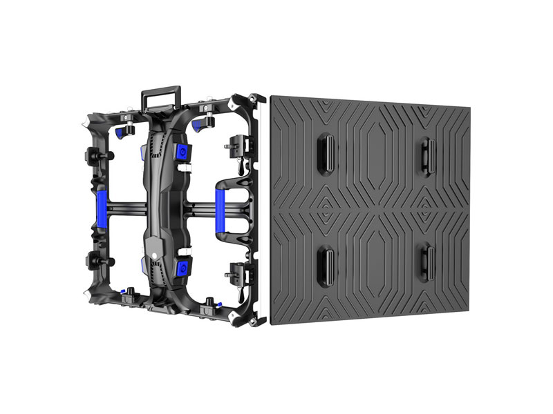 Universal module size 250*250mm for different pixel pitches.
