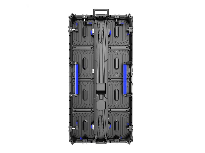 Hard connection without flexible ribbon cables. neat and clean. full display front serviceable.